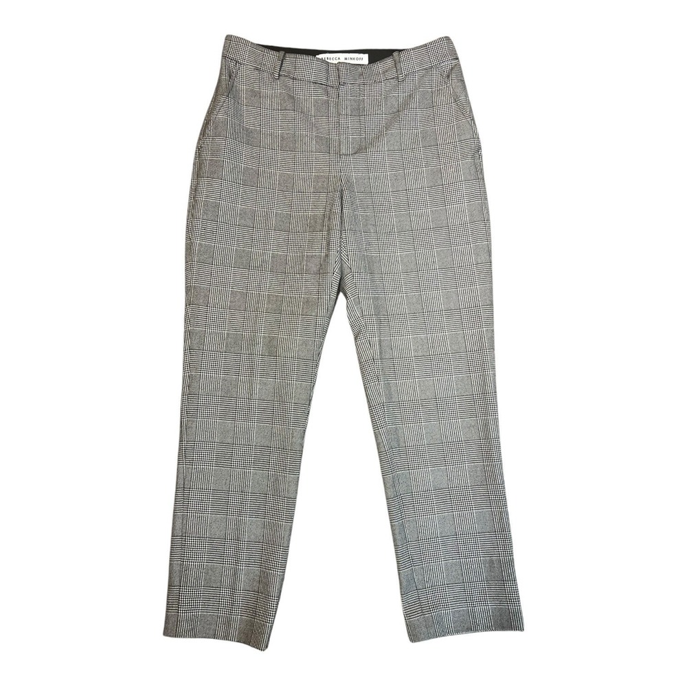 Rebecca Minkoff Women's Size‎ 6 Black White Dress Pants Chic Modern